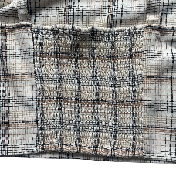 BP Plaid Crop Tank Top - Picture 3 of 7